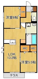 RESIDENZ小倉南【1階】の間取り