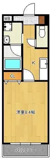 KIRA YAESU【4階】の間取り