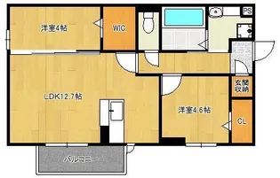 D-ROOM南方【3階】の間取り