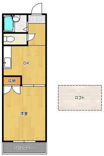 LinoⅠ【2階】の間取り