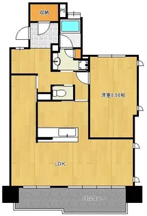 サンパーク守恒テラス 203号【2階】の間取り