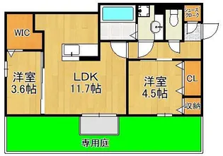 D-ROOM守恒Ⅱ【1階】の間取り