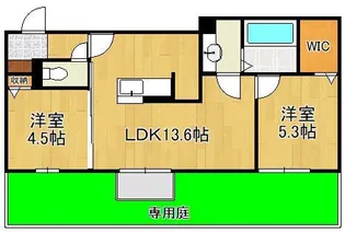 D-ROOM守恒Ⅱ【1階】の間取り