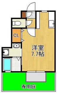 サムゴールド【1階】の間取り