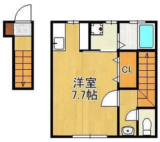 サムゴールド【2階】の間取り