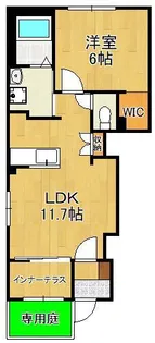 ブドワール【1階】の間取り