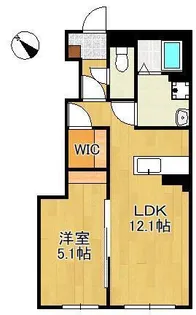 グラン タウルス【1階】の間取り