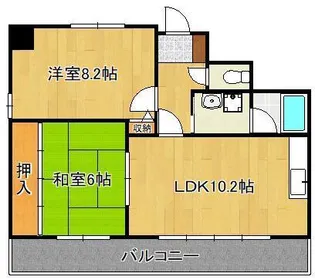 朝日イーストビル【3階】の間取り