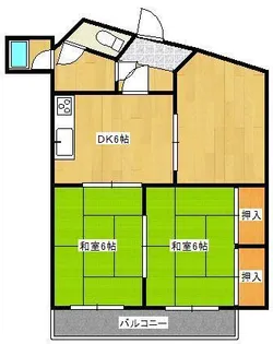 エルム足立【3階】の間取り