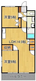 シャトレーゼ熊本【3階】の間取り