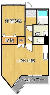 スタンフォード【5階】の間取り