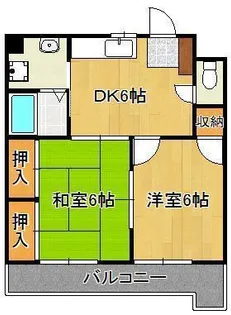 コーポあけだ【3階】の間取り