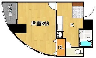 パークシャトー【8階】の間取り