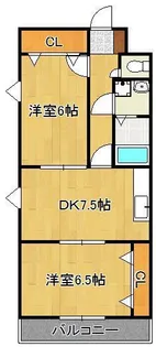 アンジェロポストⅤ【2階】の間取り