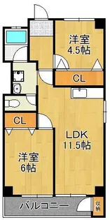 第5共立ビル【4階】の間取り