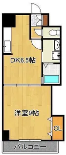 フリーエントUT【6階】の間取り