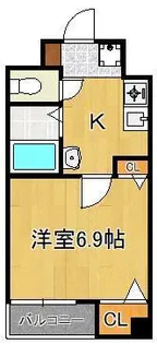 藤本ビルNo.25【3階】の間取り