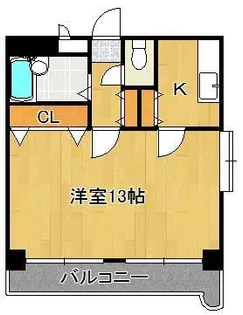 第8エルザビル【8階】の間取り