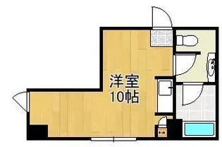ベルガ片野【6階】の間取り