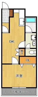 ベルガ足立【6階】の間取り