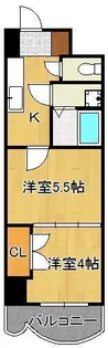 ロイヤルマジェスティ【13階】の間取り