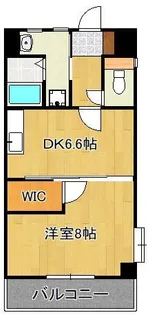 ウィングス片野Ⅱ【10階】の間取り
