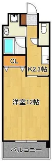 デスパシオ熊本【2階】の間取り