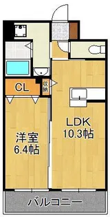 ジュピター【13階】の間取り