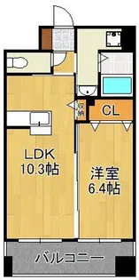 ジュピター【8階】の間取り