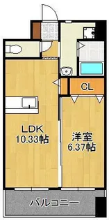 ジュピター【14階】の間取り