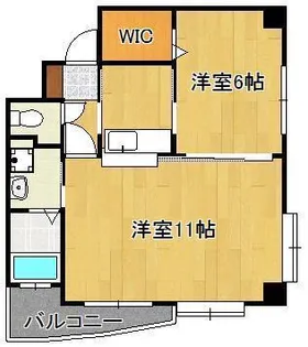 サンシャイン妙見表参道【8階】の間取り