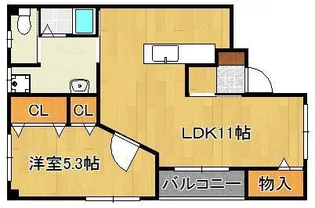 Rino Grande【3階】の間取り