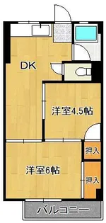 第一熊谷ビル【4階】の間取り