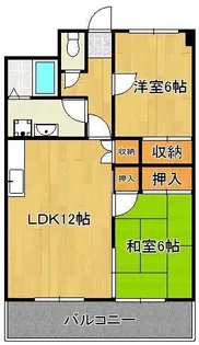 Solana足原【5階】の間取り