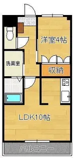 COUNTORY HOUSE YOSHIHO【1階】の間取り