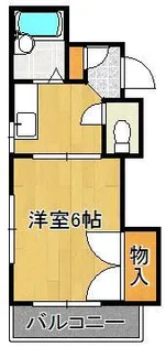 朝日ハイツ【2階】の間取り