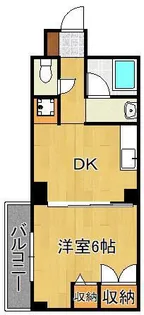 ボヌール片野【3階】の間取り