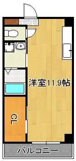 寿山ビル【5階】の間取り