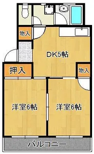 第三白石ビル【4階】の間取り