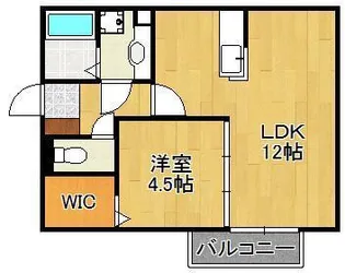 Oasis(オアシス)【2階】の間取り