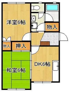 メゾン・ド・ルーブル【1階】の間取り