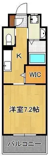 1Kの間取り画像