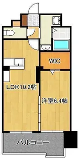 グランヒルズ三萩野【6階】の間取り