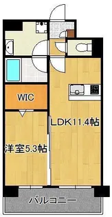 ネクステージ三萩野【5階】の間取り