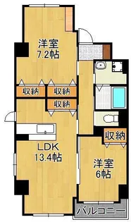 カーサ・グラン白銀【3階】の間取り