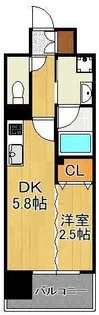 デザイナーズざ・片野【9階】の間取り