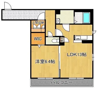 ブライト・グッド・メゾン明和【2階】の間取り