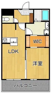 サンシャインタワー三萩野【10階】の間取り