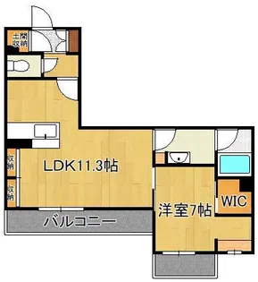 エクラージュ【2階】の間取り