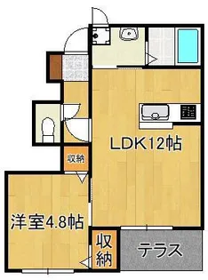 エスプランティ SGK【1階】の間取り